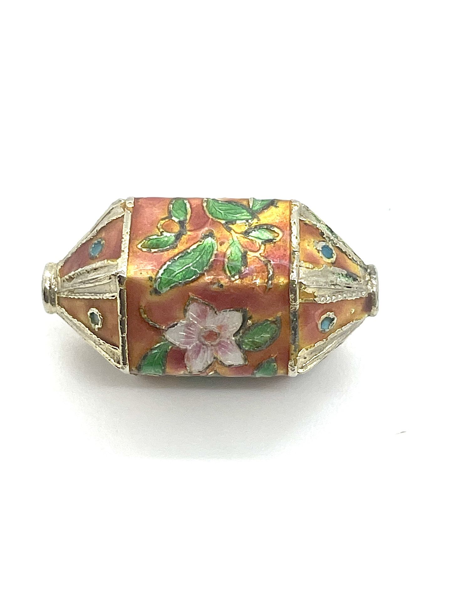 Large Cloisonné Focal Bead