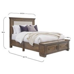 Universal Broadmoore Charleigh King Bed Send a message when you're ready to come.