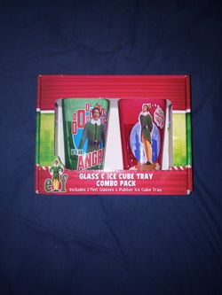 Elf Glass Set (From Elf The Movie)
