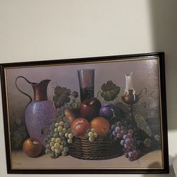 Fruit Painting Framed - MISSION 