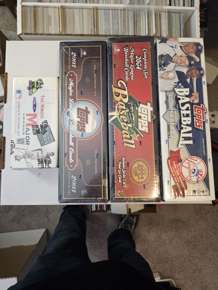 Sealed Factory Sets (Read Description)
