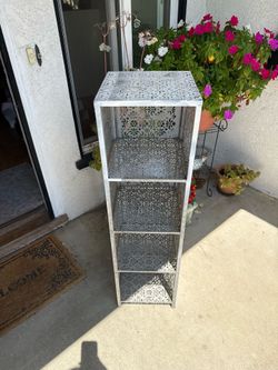 Vintage Metal Shelf