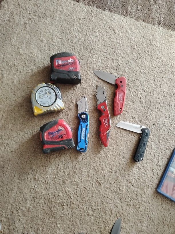Knives And Tape Measures