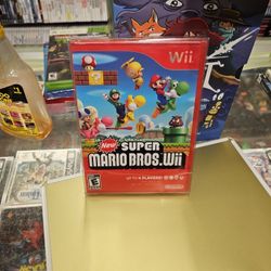 New Super Mario Bros. Wii (Nintendo Wii, 2009) - Brand New/Sealed!