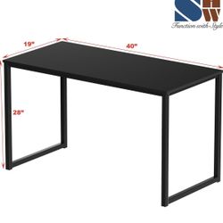  Home Office Computer Desk, Black