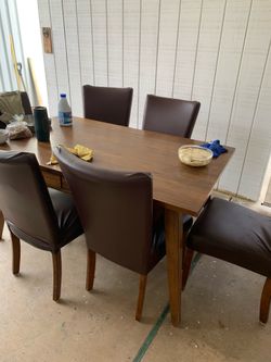 Part two of really nice table and chairs set