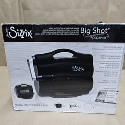 Sizzix Big Shot Foldaway Compact Foldable Manual Die Cutting & Embossing Machine