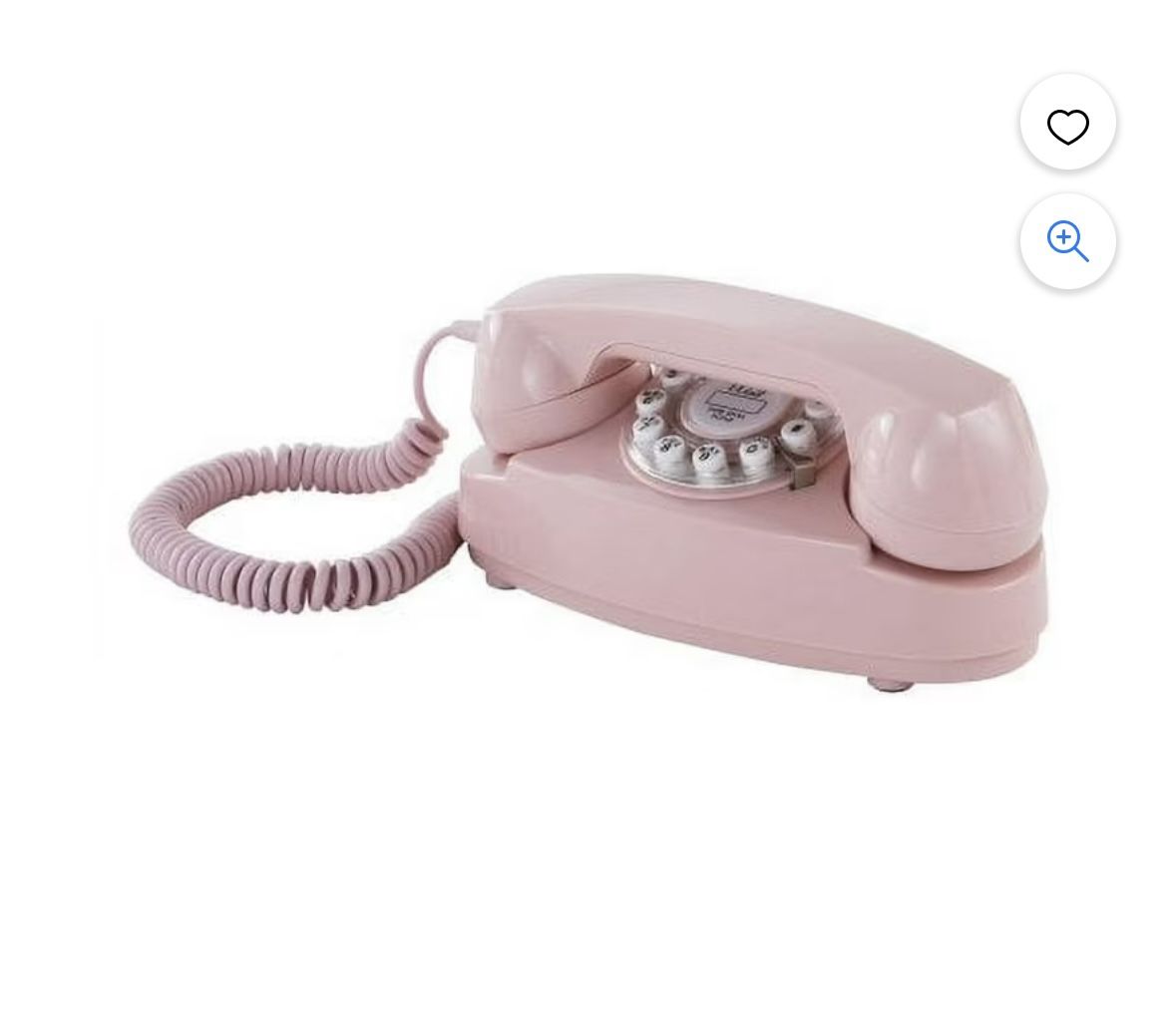 New Crosley Vintage Princess Pink Phone