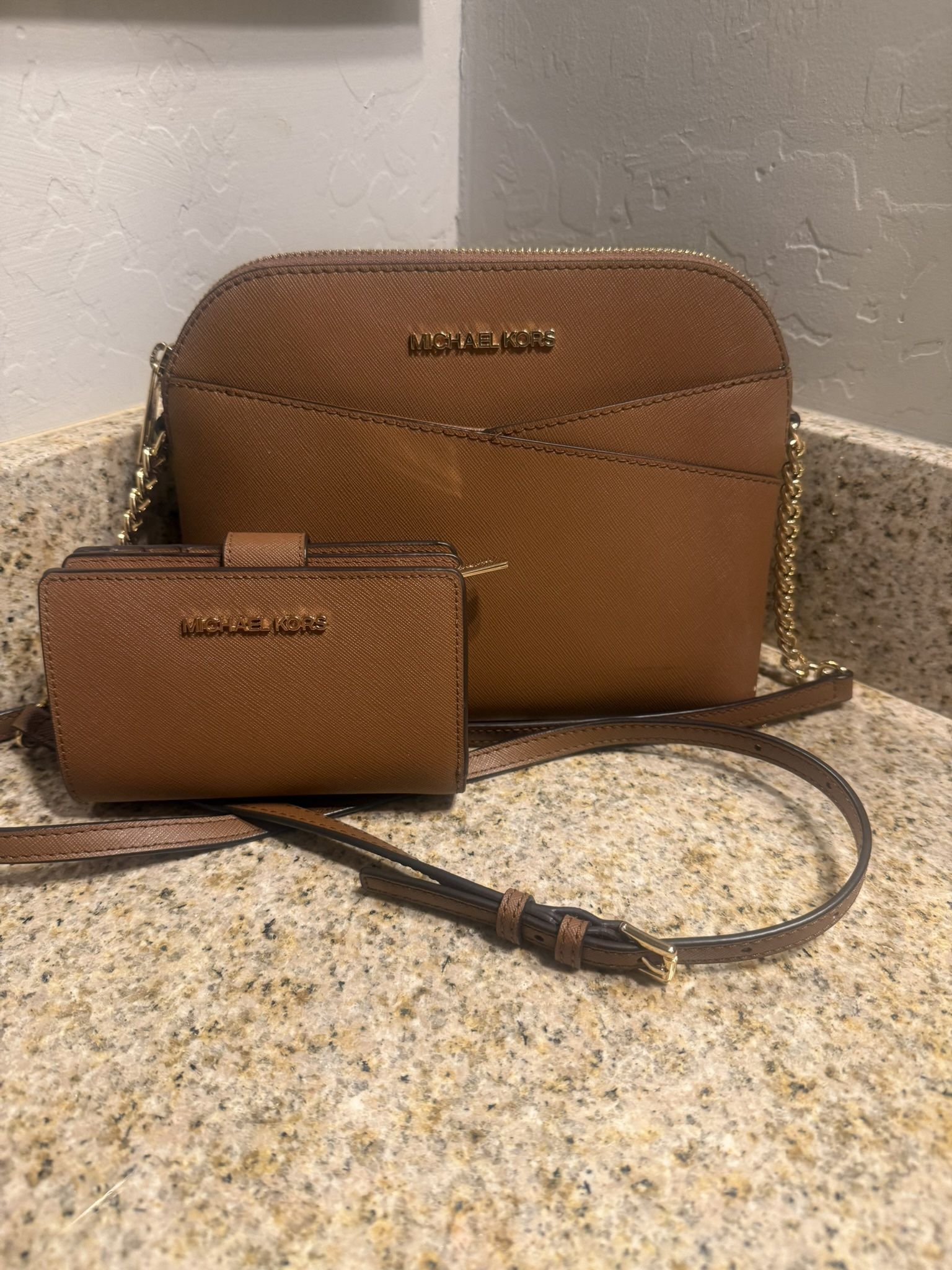 Michael Kors Crossbody Bag And Wallet