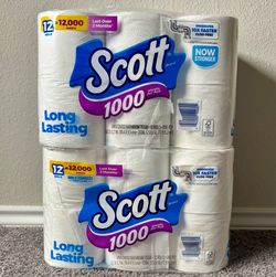 Scott 1000 Toilet Paper $10 Each