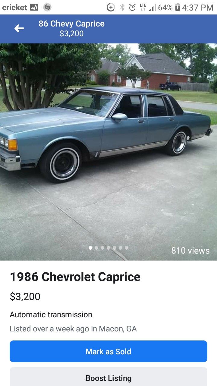 1986 Chevrolet Caprice