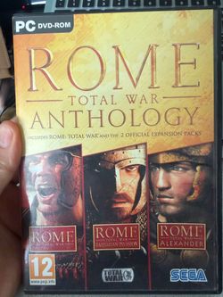 Rome Total War Game DVD