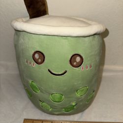 Boba Green Plushie 