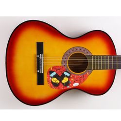 Ed Sheeran Guitar with Signed Custom Insert Pickguard (JSA)