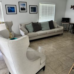 White Living Room Set 