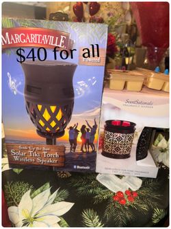 Outside Bluetooth lamp with candle scented