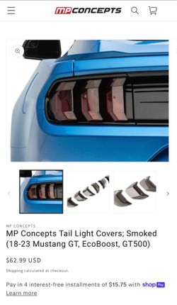 MP Concepts Tail Light Covers