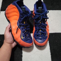 Nike foamposite rust orange