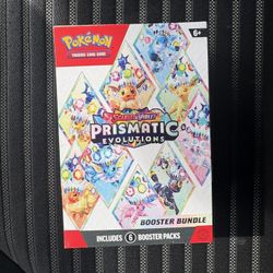 Pokemon Prismatic Evolutions Booster Bundle (6pk)