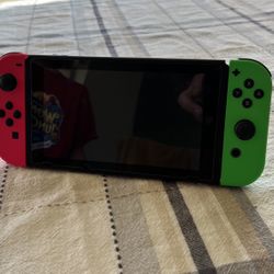 Nintendo Switch With Dock And Grip