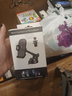 Multi Function Car Phone Mount 