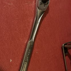 Vintage Craftsman 1/2'' Quick Release Vinyl Ratchet K6Z 44809 USA EXC, FAST SHIP $20