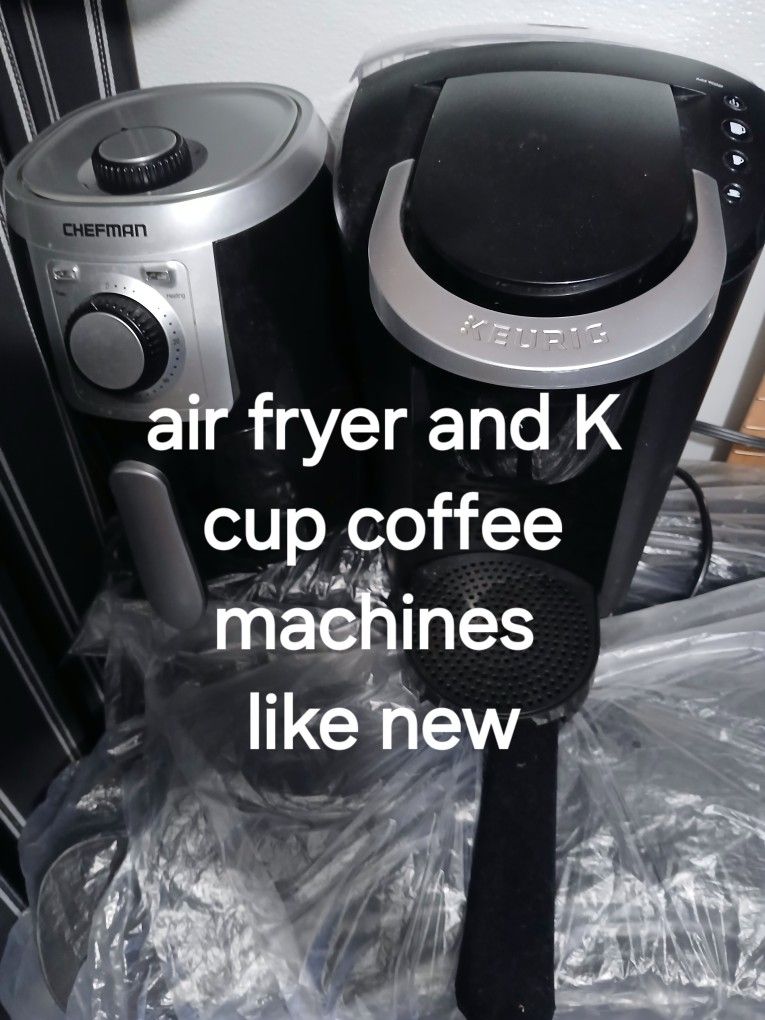 Chefman Air Fryer And Keurig Coffee Machine $30 For Both