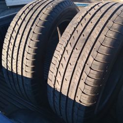 225/55r18 Goodyear Tires (2)
