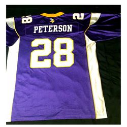 VIKINGS RETRO ORIGINAL REEBOK JERSEY (men XL Large)