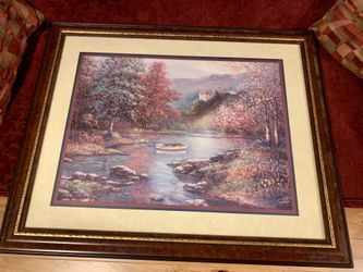 HOME INTERIORS FRAMED PRINT