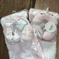 Baby Neck Pillow With Blanket