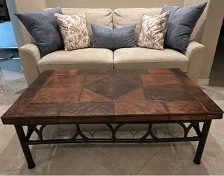 Elegant Metal Coffee Table