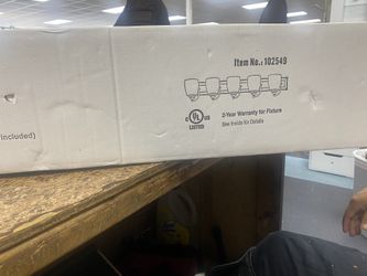 New Vanity Light