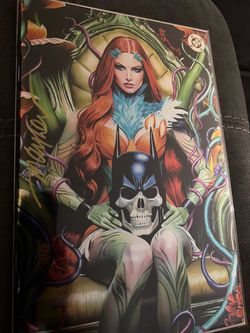 DC Comics Poison Ivy Signed Variant Cover