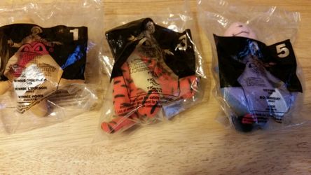 2002 Winnie-the-Pooh happy meal toys