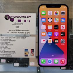 Unlocked Blue iPhone 12 64gb