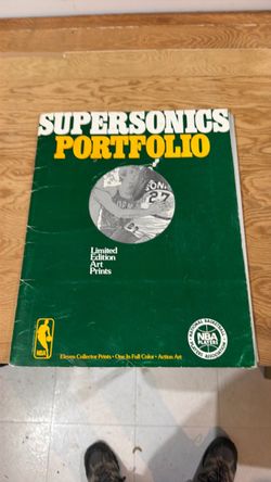 SuperSonics portfolios vintage
