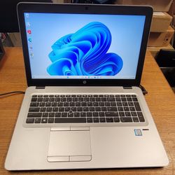 Fixed Price: HP EliteBook 850 G4 15.6'' Laptop Core i5/ 8GB / 256 SSD Windows 11 #2806