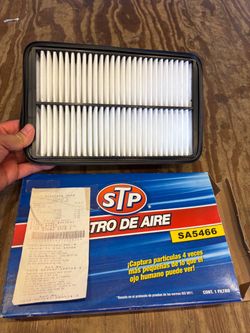 New STP air filter model SA5466.