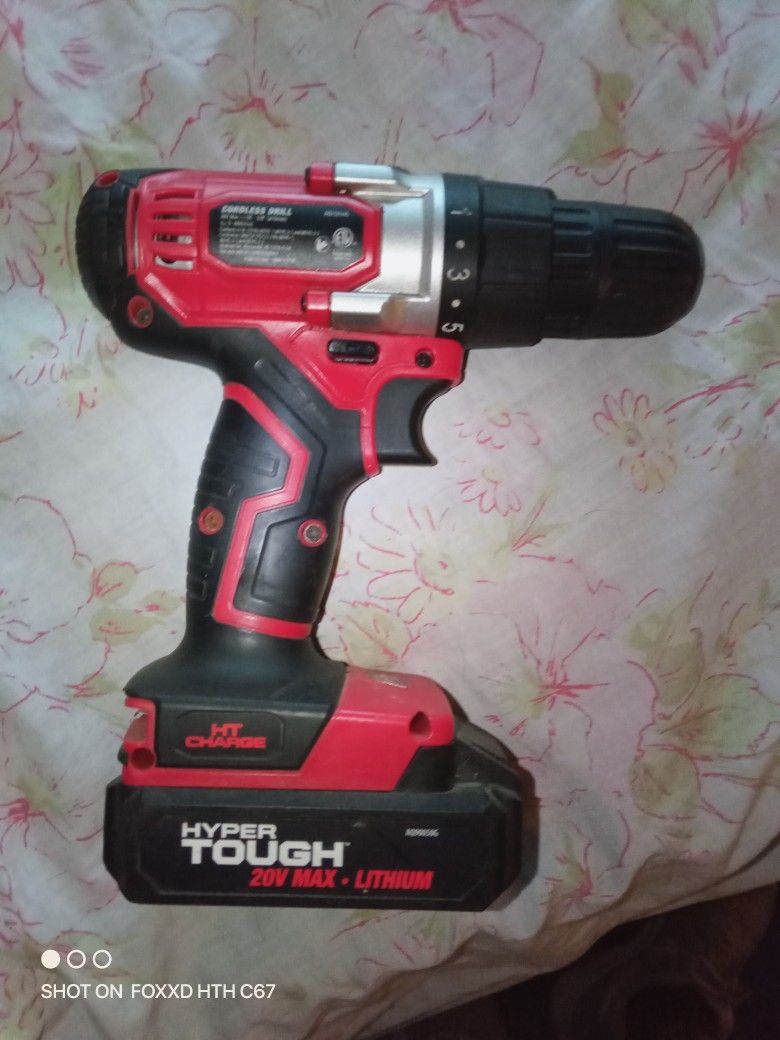 Hyper Tough 20v Max Drill