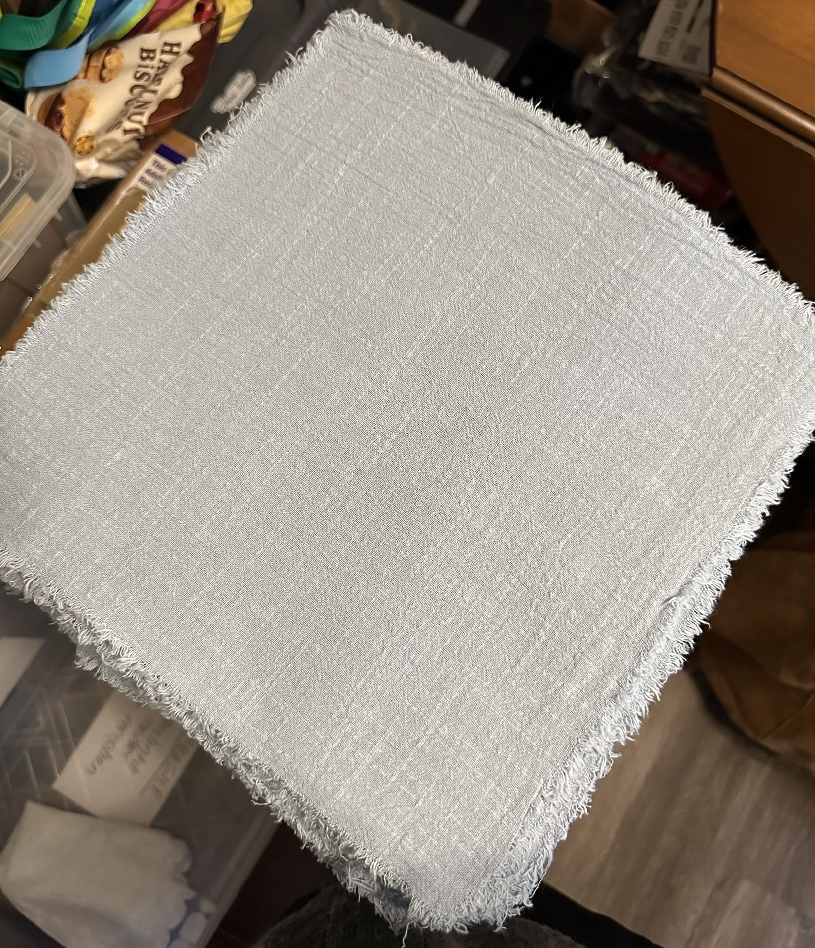 Dusty blue Cheesecloth Napkins
