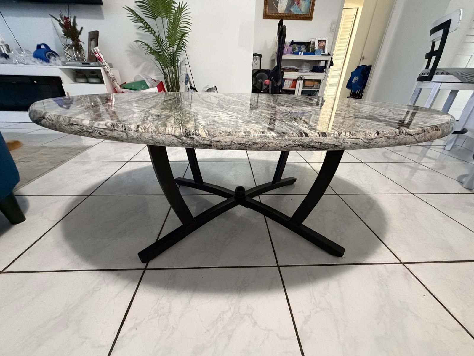 Gray center Living Room Table