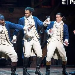 Hamilton with Leslie Odom Jr.