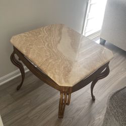 Marble End Table
