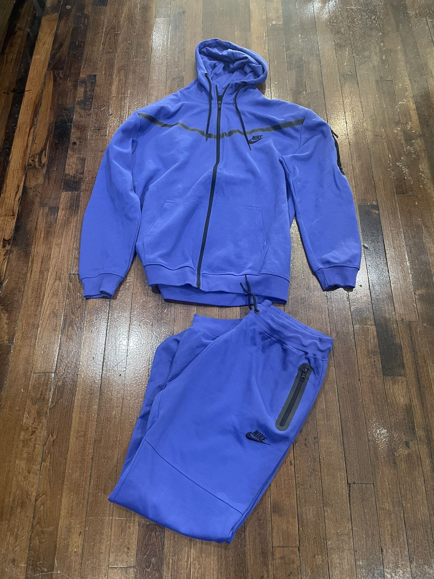 Nike Tech Jogger Suit Hoody Royal Blue 3x