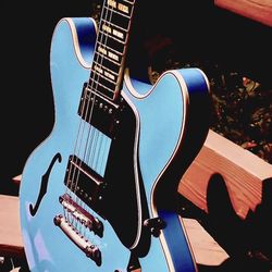 Gibson Custom ES 3.4.5 Reissue Frost Blue 