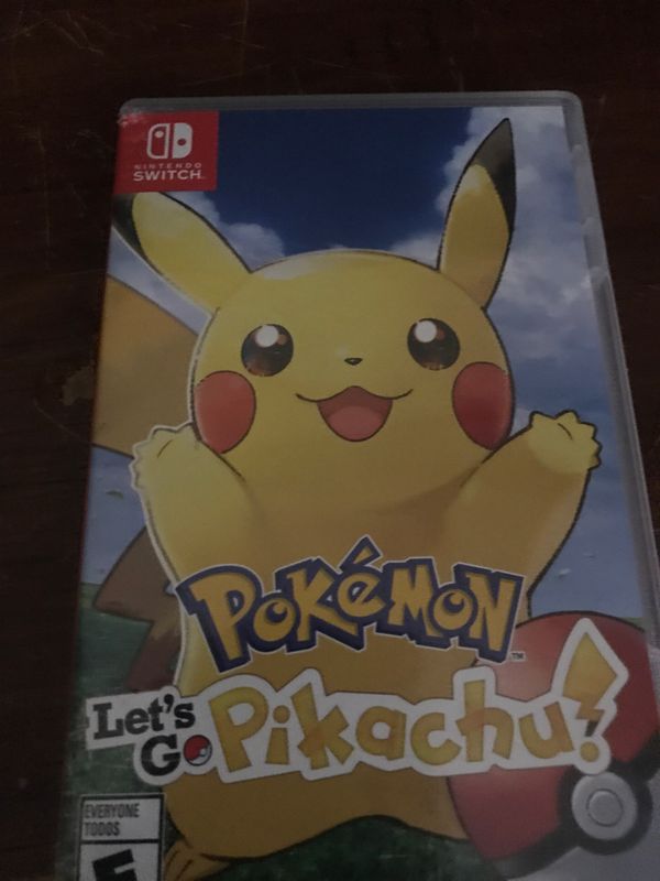 ebay let's go pikachu