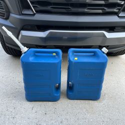 2 common Water Jugs 6 Gallons Each $20 For Both