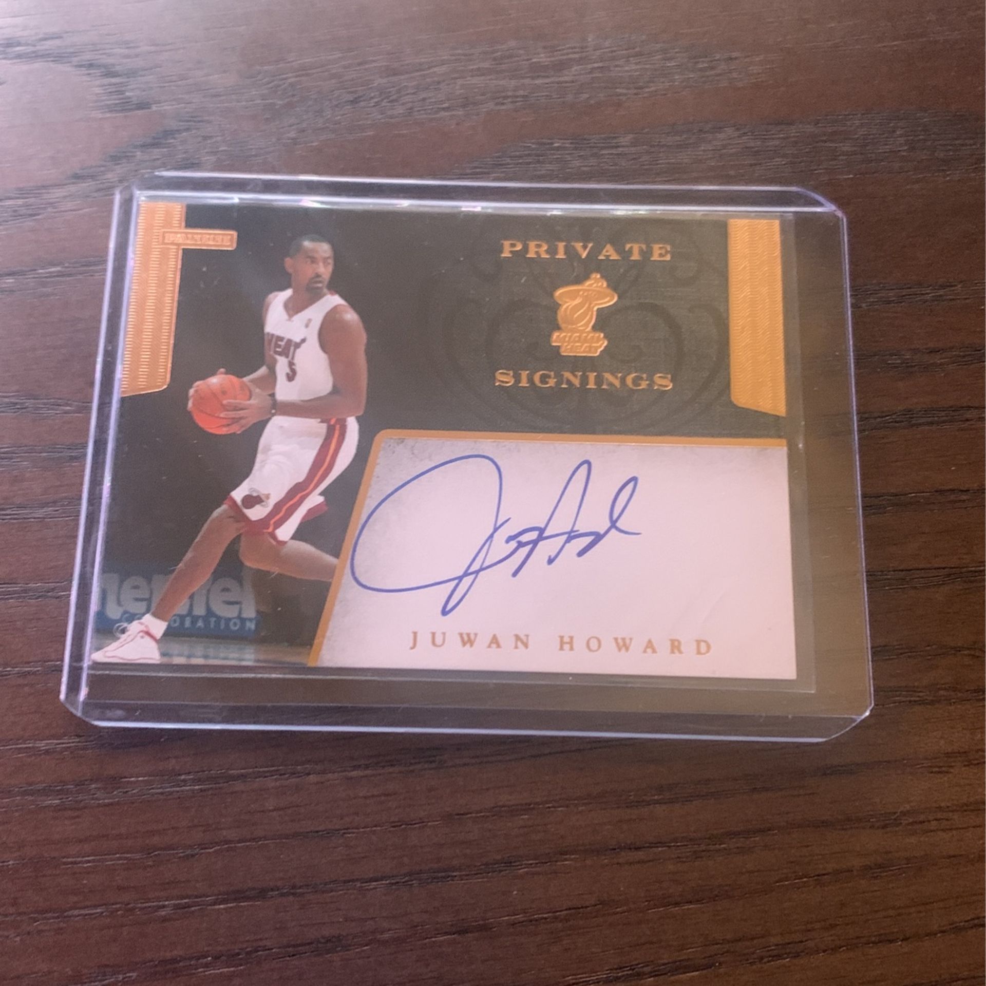 Juwan Howard Autograph ✍️ Panini Sport Card