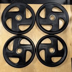 NO BULL Rubber Coated Olympic Weights
